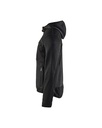VESTE TRICOTÉE À CAPUCHE
