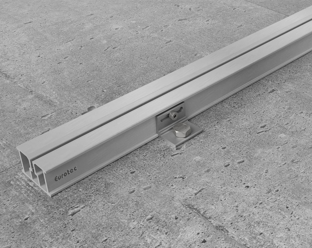 Équerre à béton en aluminium