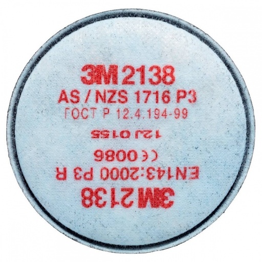 Filtre à particules 2138 P3R + Charbon actif 